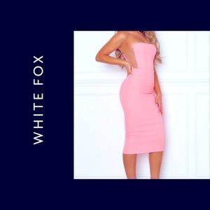 White fox boutique “Bellini Breeze” dress